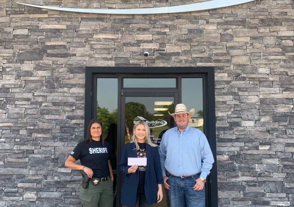 Steel Building Supply makes donation to SCSO